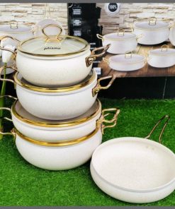 9pcs Phisma Granite Cookware set
