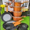 15pcs Edenberg Cookware Set