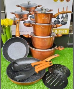 15pcs Edenberg Cookware Set