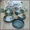9pcs Granite Classy Cookware set