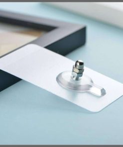 10pcs Strong Adhesive Seamless Sticky Wall Hook with screw