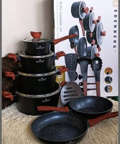 15pcs Edenberg Cookware Set
