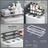 Single layer Over the toilet rack/shelf bathroom