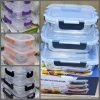 3Pcs Glass Food Storage Bento  Glass Vacuum storage box