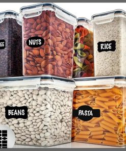 6Pcs airtight storage containers