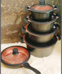 10pcs TC Die Cast Cookware Set
