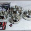 8pcs Bosch Stainless Steel Cookware Set