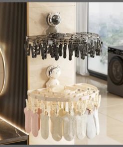 Wall Mounted Clothes and Socks rack