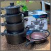 10pcs TC Die Cast Cookware Set