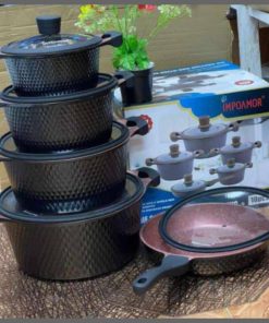 10pcs TC Die Cast Cookware Set