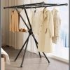 Foldable Clothes Drying Rack Outdoor Floor-Standing
