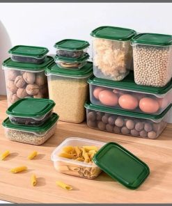 17pcs Crisper food storage containers