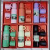 Red gift box 450ml thermocup +3 cups
