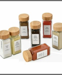 4pcs Spice jars