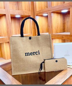 Merci Tote Bag with Coin Purse