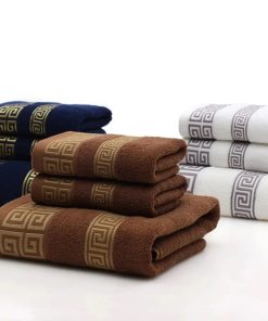 3pcs/set Cotton bath towel