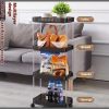 4 Layer Multipurpose Rolling Storage Rack