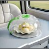 Microwave-Safe Steamer Cover with Handle