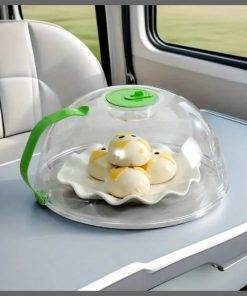 Microwave-Safe Steamer Cover with Handle