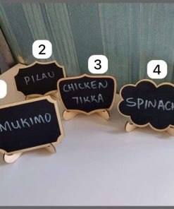 10pcs Mini Wooden Chalkboard 