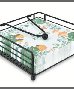 Modern Metallic serviette holder