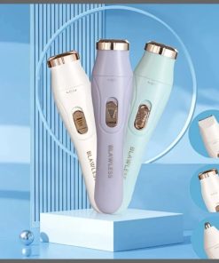 3in1 Blawless multifunction rechargeable shaver with 3 shaver heads