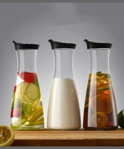 3 pcs set glass water pitcher