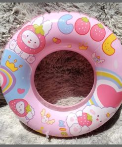 70cm Kids Cartoon Theme Inflatable Donut floater