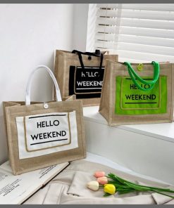 Hello Weekend Tote Bag