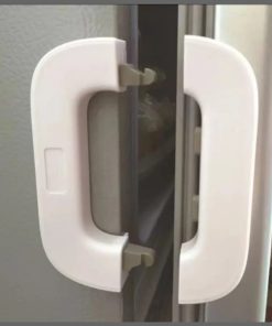 Multi-Function Safety Lock for Refrigerators & Cabinets