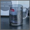 6Pcs Cherry borosilicate coffee cup
