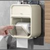 Space-Saving Wall-Mounted Tissue Box Holder