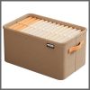 Foldable multipurpose HARD FABRIC clothes/closet organizer