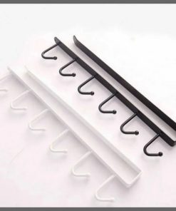 Under shelf metallic organizer