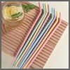 4Pcs Reusable silicone straws 29cm long enough