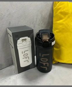 600ml (20 oz) Loff Thermos Cup with straw