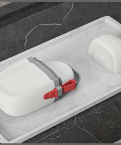 Plastic Soap Dish Travel Box
