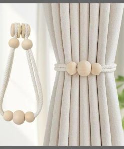 2Pcs Nordic Magnetic Curtain Binding Strap