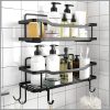 2pcs set Shower caddy shelf
