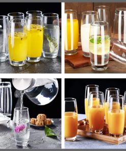 6PC 310ml long highball Glasses