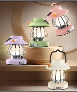 Retron Usb Rechargeable LED 3 colour Night Lantern Lamp