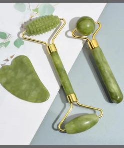 3 in 1 Jade Roller & Gua Sha Set