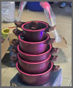 15Pcs Crown cookware set