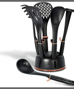 7Pcs Haus Roland rotating stand silicone kitchen utensil set