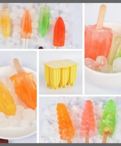 Silicone ice cream mold home made ice cream popsicles food grade mould