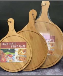 Bamboo Pizza plate chop board