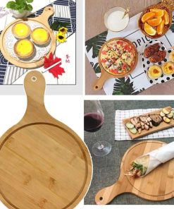 Bamboo Pizza plate chop board