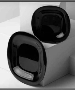 L9817 6Pcs Luminarc carine black noir plates