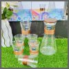 7Pcs Clear Water / Juice  Decanter Set