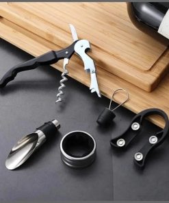 5pcs Stainless Steel Wine Bottle Opener